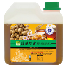 彩花蜜 龍眼蜂蜜, 低溫濃縮, 無添加, 口感香醇濃郁, 1.2kg, 1罐