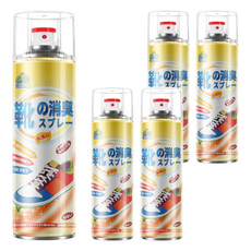 ROYALLIN 蘿林嚴選 鞋襪除臭噴霧 260ml 檸檬味, 330g, 5個