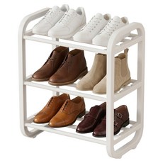 AVERNOT 圓形框架玄關鞋架 3層 45cm