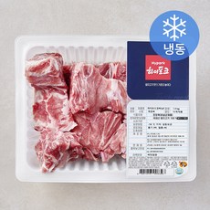 하이포크 한돈 등뼈 (냉동), 2개, 1.5kg