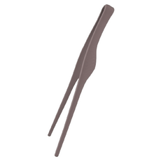 SiliPot 鉑金矽膠夾子 加長版, 90X25X300mm, 韓國製造, 耐冷熱-40~250°C, 1個, 伯爵棕