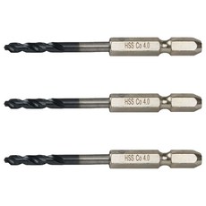 EX-POWER 智慧六角鑽頭 M 4.0 ETL-40H, 3個