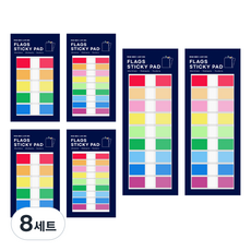 투코비 플래그 스티키 패드 3종 세트, 8세트