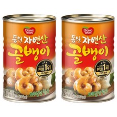동원 매실청 자연산골뱅이, 400g, 2개