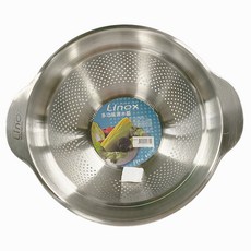 LInox 廚之坊 304不鏽鋼多功能瀝水籃, 23cm, 1個