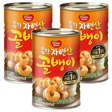 동원 매실청 자연산골뱅이, 400g, 3개