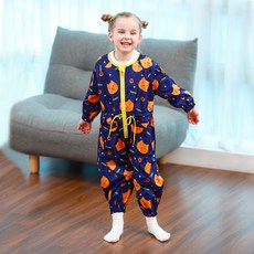 bay-b 兒童用全身美術畫袍 + 防水拉鍊袋, 喵喵貓