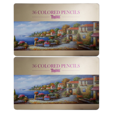 TiTi T Prime彩色鉛筆, 36色, 2個