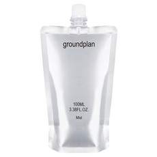 groundplan 弱酸性植物萃取水潤光澤噴霧補充液, 1包, 100ml