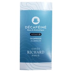 CAFES RICHARD 低咖啡因膠囊咖啡, 1個, 10入, 5.5g