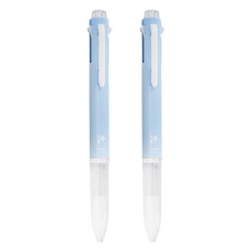 Pentel 飛龍文具 i+五色筆 BGH5-S2, 牛奶藍, 2支