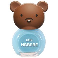 엔비베베 아동용 매니큐어, 크림블루, 1개