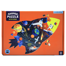 Mudpuppy 造型場景拼圖 Set 300片, 外太空, 1盒