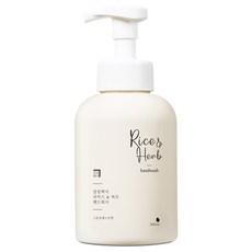 Homekeeping Rice&Herb泡沫洗手乳 綠森林香味, 500ml, 1瓶