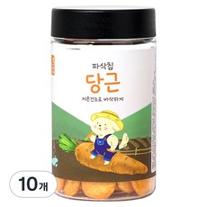 댕댕이연구소 강아지 디디랩 파삭칩 저온건조 과일 채소 간식, 당근, 50g, 10개