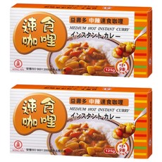 工研 益壽多中辣速食咖哩, 125g, 2盒