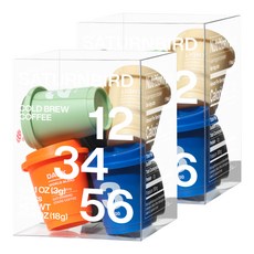새턴버드 콜드브루 커피 6종, 3g, 6개입, 2세트
