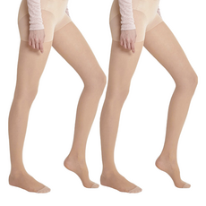 NUKK NUKK SAKK 大尺碼高彈力壓力褲襪 2入