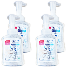 Muse 抗菌慕斯洗手泡 皂香 三種保濕成分, 250ml, 4瓶