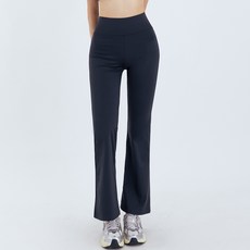 Elsso 女性高腰基本款刷毛遮肚透氣靴型褲