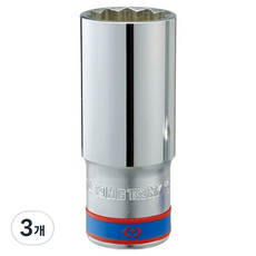 킹토니 롱핸드소켓 12각 1/2 30 423030M, 3개
