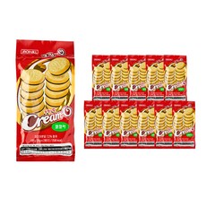 JACK'N JILL Cream-O夾心餅乾 巧克力口味, 12包, 108g