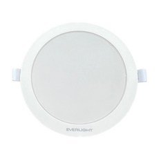 EVERLIGHT 億光 星皓 LED崁燈 7W 建議崁入孔Ø90mm 100-240Vac 壽命25 000小時(L70), 黃光, 1個