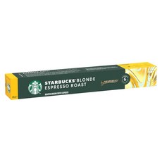 STARBUCKS 星巴克 黃金烘焙膠囊咖啡 Nespresso咖啡機適用, 5.3g, 10顆, 1盒