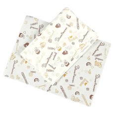 유티 베이킹 샌드위치 포장 코팅 유산지 38 x 28 cm B타입, 1개, 100개입