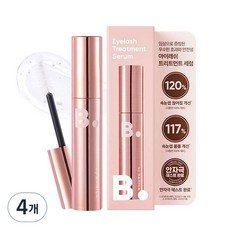 바닐라코 아이래쉬 트리트먼트 세럼 속눈썹 영양제, 6.5g, 4개