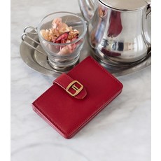 제이에스티나 여성용 펠레 아코디언 카드지갑 JSNCSF5BF922DR010 + 쇼핑백