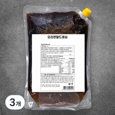 hcook 오리엔탈드레싱, 2kg, 3개
