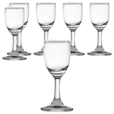 Ocean Glass 高腳烈酒杯 30ml 6個一套, 1組