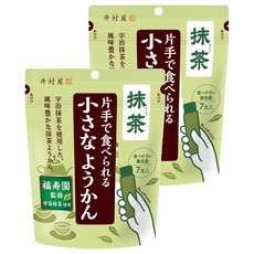 Imuraya 單手抹茶羊羹 7入, 98g, 2個