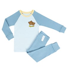 메이키즈 유아동 주니어 블루베어팝 30수 후라이스 실내복 세트