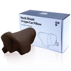 MYOWN CAR U型頸罩角度可調頸墊, 棕色