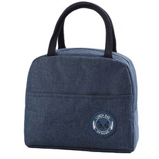 Lalamiz 迷你便攜式小型保溫保冷袋 C037, 海軍藍, 1個