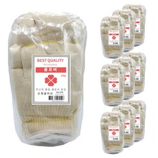 SJG Clover 棉質手套 60g, 手腕(白色), 100個