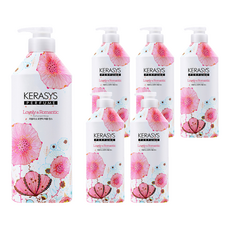 케라시스 러블리 앤 로맨틱 퍼퓸 린스, 980ml, 6개