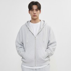 Requal 男女通用 寬鬆版型 簡約 連帽拉鍊外套 RRPTHZE38002
