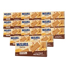 MiSURA 全麥蘇打餅, 385g, 12盒