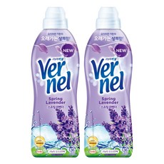 Vernel 高濃縮織物柔軟劑 春日薰衣草 正裝, 2個, 900ml