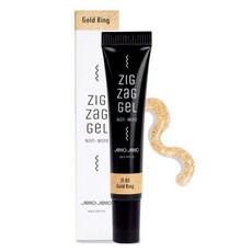 Jello Jello 3D壓花管狀立體鋸齒狀凝膠美甲, JT-05, 10g, 1條