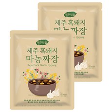 OTTOGI 不倒翁 濟州黑豬肉大蒜炸醬調理包, 2個, 250g