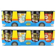 Pororo 炒年糕巴士包 炸醬味 110g x 2p + 奶油味 115g + 辣味 120g, 2組