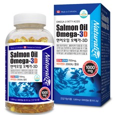 Naturalize Omega-3鮭魚油膠囊, 300顆, 1罐
