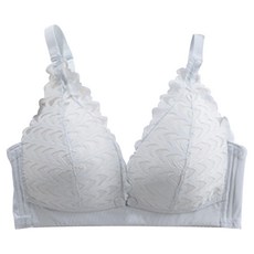 香草甜心 前開式蕾絲透氣薄墊無鋼圈哺乳內衣