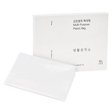 Saengong 生活工作所 醃泡菜袋, 1個, 10入, 特大號(約20棵)