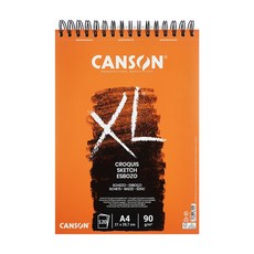 캔손 XL 스프링 스케치북, A4, 120매, 1개