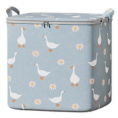 小麥購物 超大容量棉被衣物收納袋 L2354 100L, 1個, 藍色